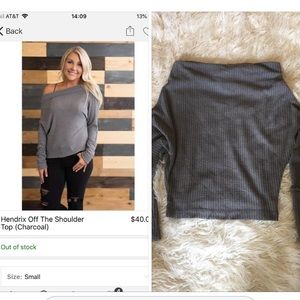 NanaMacs Hendrix Off The Shoulder Top